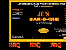 Tablet Screenshot of jcbbq.com